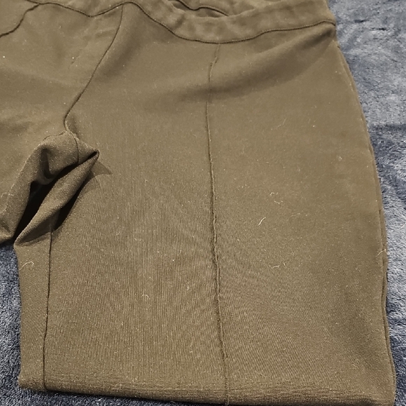 Soma Black Elastic Waist Stretch Straight Leg Dress Pants - Picture 8 of 8